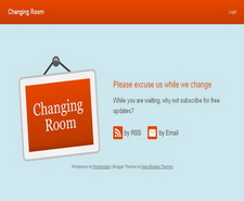 Changing Room Blogger Template