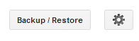 Click on Backup Restore Button