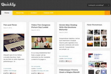 Quickly Blogger Template