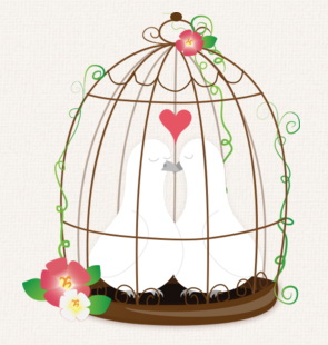 Header Image - Lovebirds Blogger Template