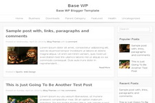 Base WP Blogger Theme