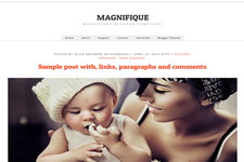 Magnifique Blogger Theme