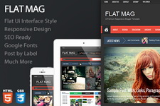 Flat Mag Blogger Theme