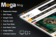 Mega Mag Blogger Theme