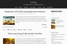 Stock Blogger Theme