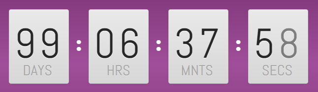 jQuery Countdown Timer