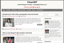 CleanWP Blogger Theme