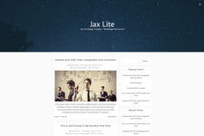 Jax Lite Blogger Theme
