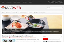 MagWeb Blogger Theme