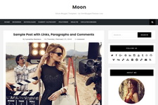 Moon Blogger Theme
