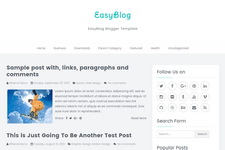 EasyBlog Blogger Theme