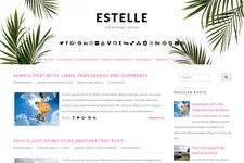 Estelle Blogger Theme