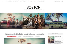 Boston Blogger Theme