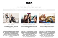 Mesa Blogger Theme