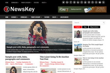 NewsKey Blogger Theme