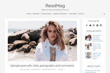 ReadMag Blogger Theme