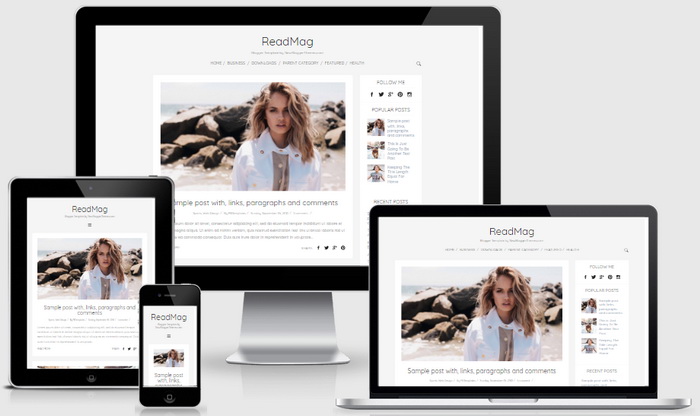 ReadMag Blogger Template NewBloggerThemes