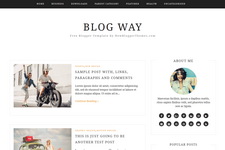 Blog Way Blogger Theme