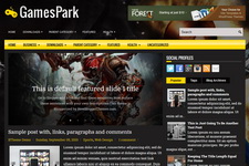 GamesPark Blogger Theme