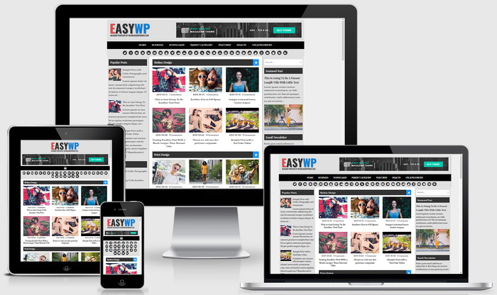Responsive View - EasyWP Blogger Template