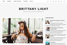Brittany Light Blogger Theme