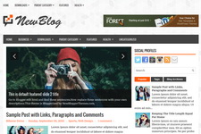 NewBlog Blogger Theme
