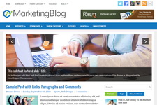 MarketingBlog Blogger Theme