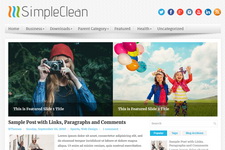 SimpleClean Blogger Theme