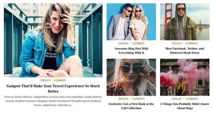 Featured Posts - Minimal Press Blogger Template