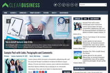 ClearBusiness Blogger Theme
